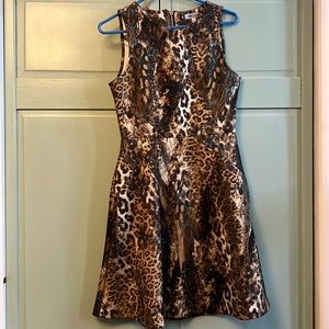 Jennifer Lopez leopard dress